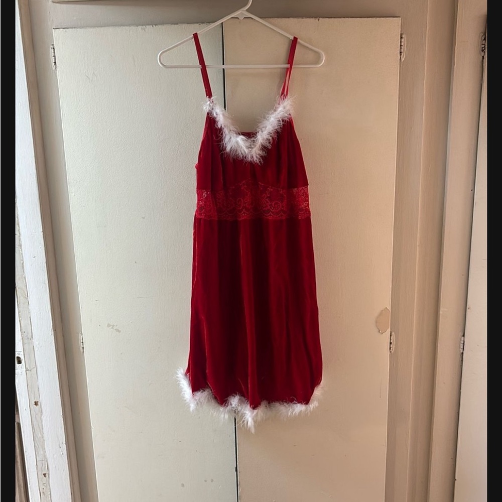 Red santa nightie
